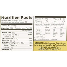 Albert's Chocolate Ice Cubes 100 Count Tray