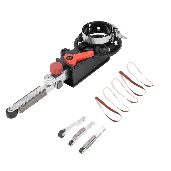 Belt Sander Sanding Adapter, Professional Tube Sanding Attachment Easy Assembling