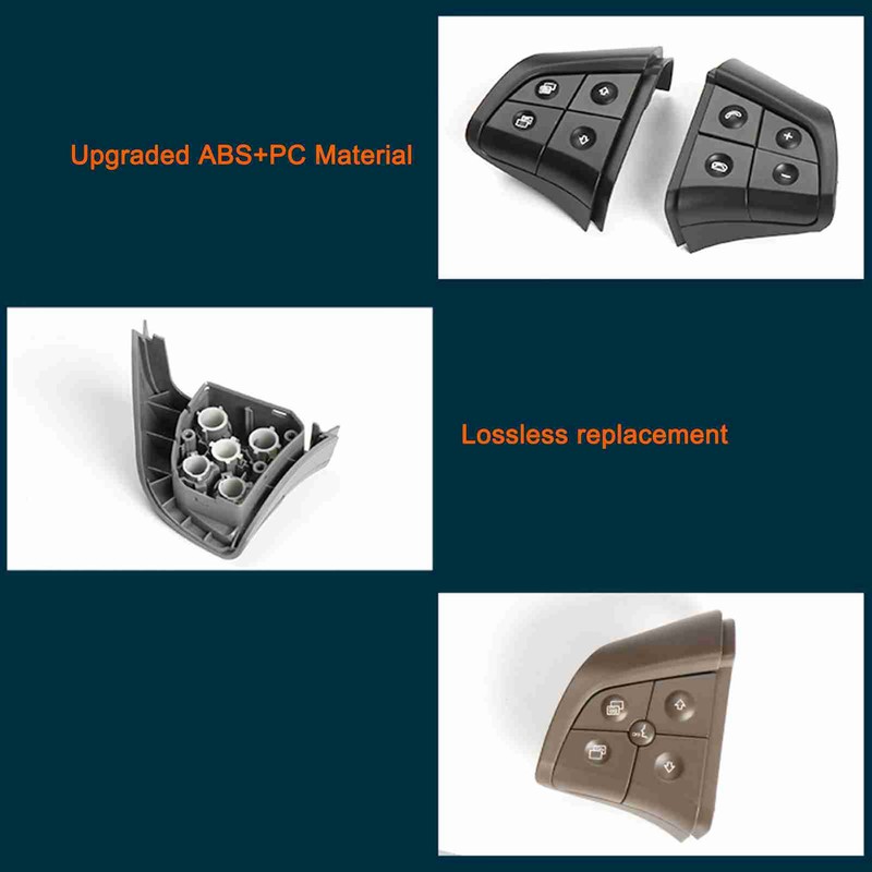 Steering Wheel Control Buttons Switch Replacement for Benz W164 W245
