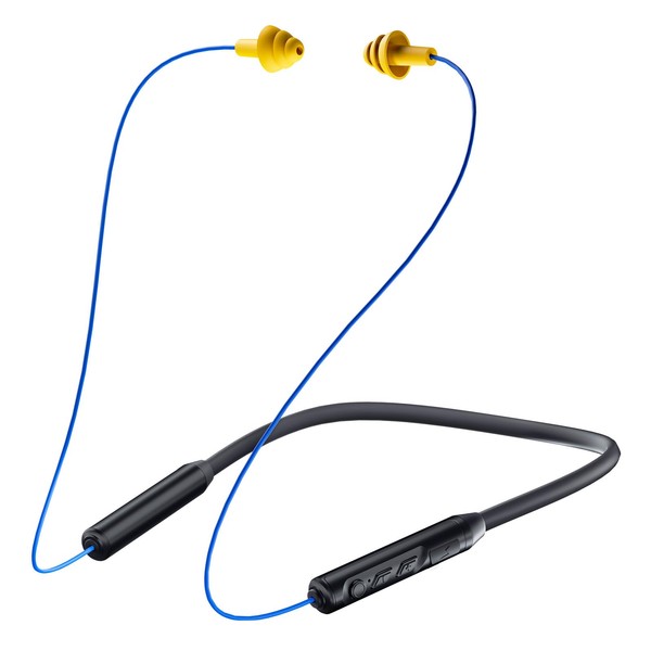 MIPEACE Bluetooth Earplug Headphones, Neckband Wireless Earbuds earplugs-29db Noise Reduction