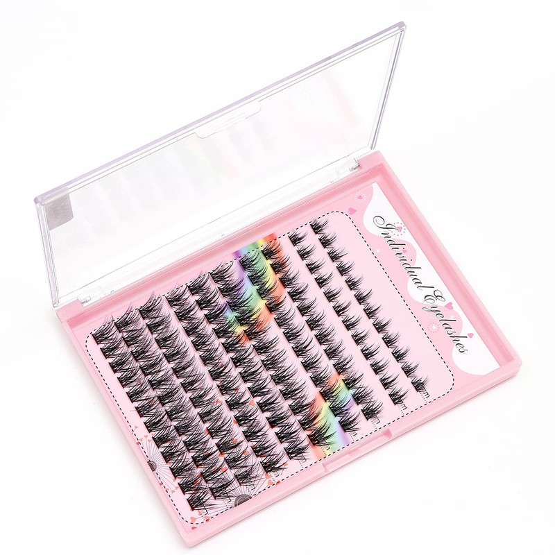 Bodermincer NEW 120 Cluster 10-12-14-16mm Mixed Professional Makeup Individual EyeLashes