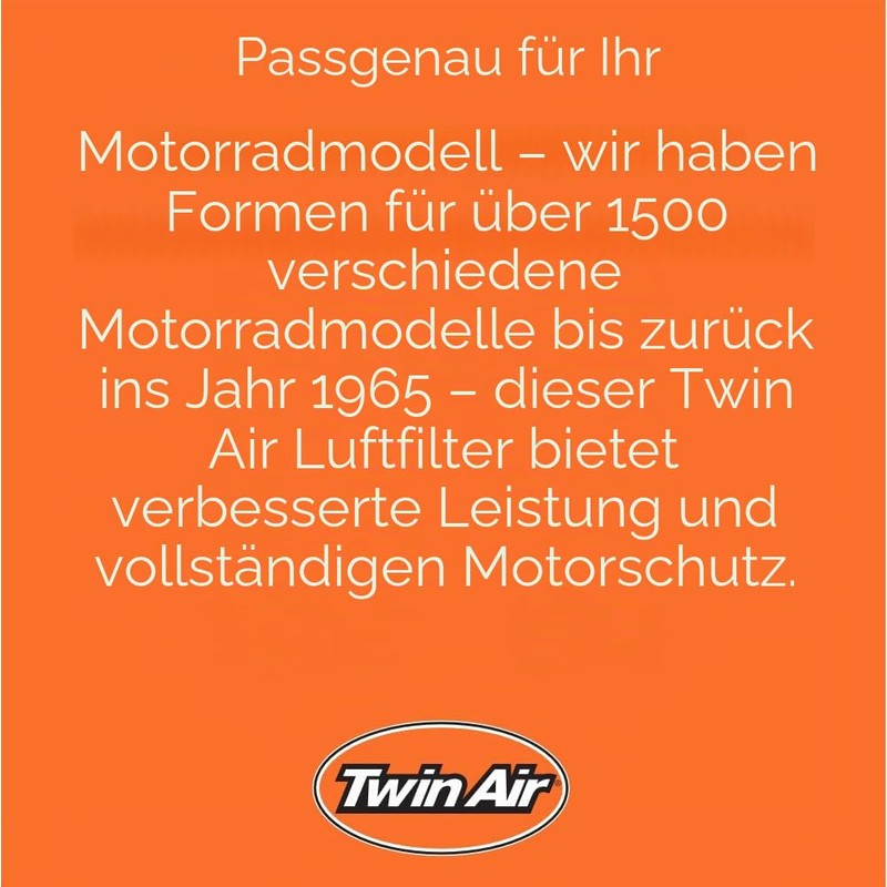 TWIN AIR Pre-Oiled Air Filter - 158033X Beta RR