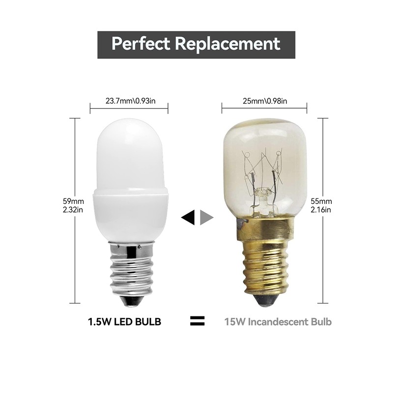 Anivona Night Light Bulb,[4PACK]15 Watt LED Night Light Bulb Equivalent,