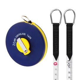 1 Piece Tape Measure, Tape Measure 20m, Digital Tape Measure, Double-Sided Tape Measure, Fiber Tape Measure, Measuring Tape Measure, Forestry Tape Measure, Practical Accessories, Essential Tool, Durab