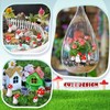 GlikCeil 49 Pcs 0.75 to 1.38 Inch Mini Resin Mushroom