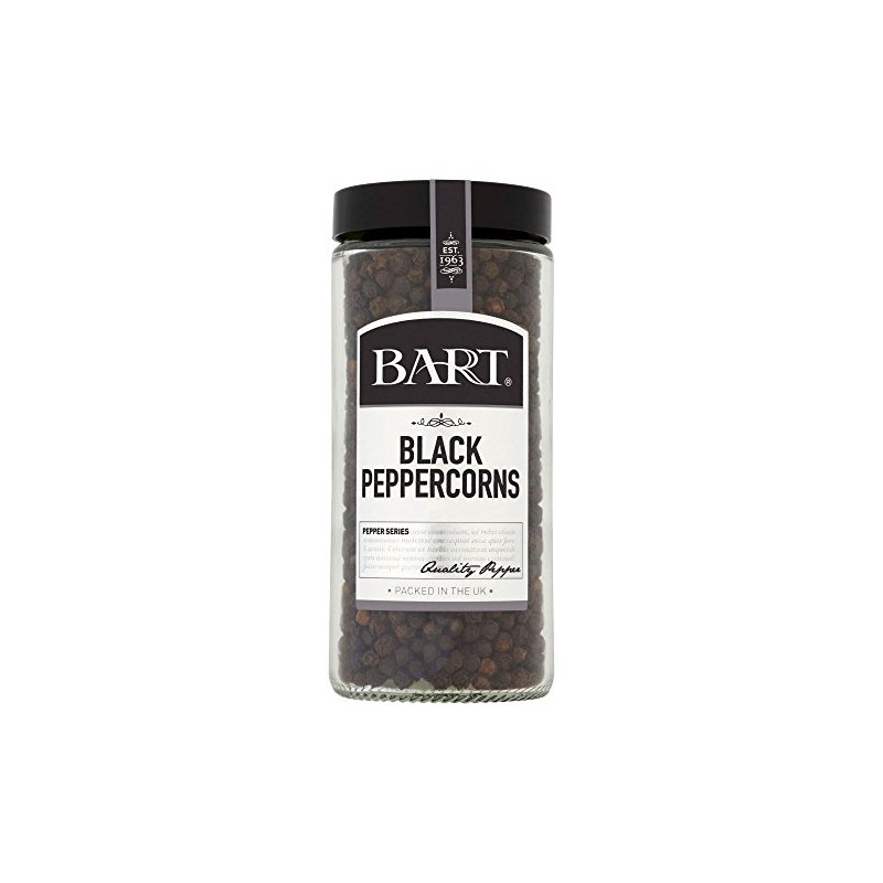 Bart Black Peppercorns (111g) - Pack of 2