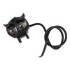 Motorcycle Driving Fog Lights Bird Shape 2000LM IP67 Waterproof Motorcycle
