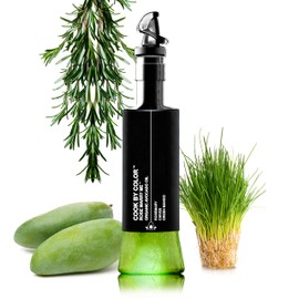 COOK BY COLOR®: Flavored Cold Pressed Refined Avocado Oil, NO; Sodium, GMO, MSG, Additives, or Preservatives Cooking Oil | Clean Label | Keto, Plant Based, Vegan, Kosher and Vegetarian Friendly | For High-Heat Cooking, Frying, Baking, 100% Pure Avocado O