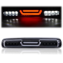 CROSSDESIGN Third 3rd Brake Lights LED Chrome High Mount Tail Lights Cargo Stop Lamps Compatible With 1999-2006 Chevy Silverado/GMC Sierra 1500 2500 3500 for 2007 HD