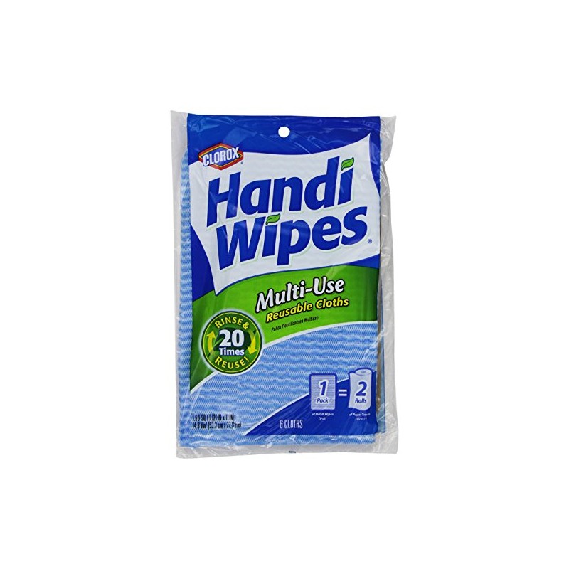 Handi Wipes Reusable Cloths, Extra Large 6 cloths