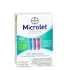 Bayer Microlet Silicon-Coated Lancets 100 Lancets