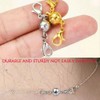 925 Silver Double Lobster Magnetic Necklace Clasps, Magnetic Necklace Clasps