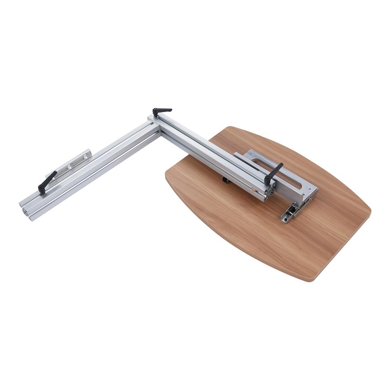 QUEMARQUE RV Table Leg Bracket with Wood Top, RV Dinette