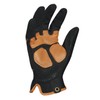 Ironclad EXO Motor Utility Leather Reinforced Gloves, Small, Black