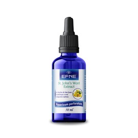 St. John's Wort (Hypericum perforatum) | St. John's Wort | Liquid Extract in Drops | 50 ml | 33 Day Supply (1.5 ml Daily - 30 Drops Daily) | Vegan | Optimal Relaxation | EFNE