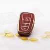 Tautrophen Key Fob Cover Compatible with Toyota 4Runner 2016-2024 RAV4