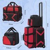 3 Ball Bowling Bag with Wheels, Bowling Bag 2 Ball