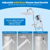 Hibbent All Metal cUPC Certified Shower Head, 10'' High Pressure
