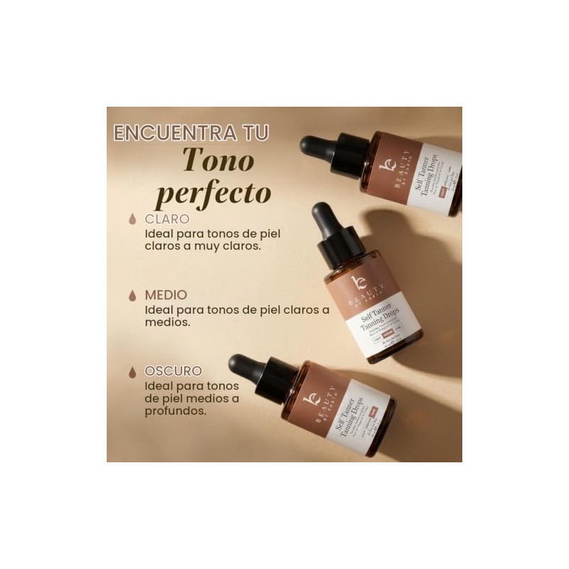 Beauty by Earth Self Tanning Drops - Face Self Tanner