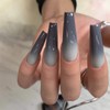 Cimenexe Gradient Press on Coffin Nails Square Head Artificial Nails