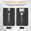 AISHAN 6PCS Fuel Injectors 6 Holes Compatible with Hyundai Azera