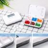 Pill Dispenser with Alarm Electronic Pill Organizer with LCD Display