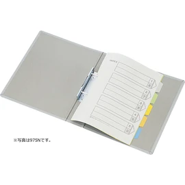 キングジム パイプ式ファイル キングファイル G B4S グレー 994S