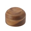 Wooden Men Shaving Bowl Burr Free Compact Shaving Cream Cup