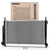 A-Premium Engine Coolant Radiator Assembly with Transmission Oil Cooler Compatible