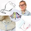 ZGDEIWGF Pack of 6 children's glasses cords, children's glasses chains,