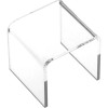 FindingKing 11 Acrylic Jewelry Risers Clear Display Set FindingKing