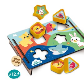 SES Creative 13131 Shape sorter Puzzle, Multi, One Size