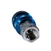 Adjustable in-LINE Pressure Regulator for Pneumatic Tools, 1/4" NPT, Connects