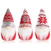 com-four® 6 x Premium Christmas Gnome 15 cm - Christmas