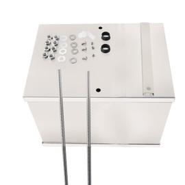 HKAUTOPART Complete Aluminum Battery Box Relocation Kits Compatible with Universal Billet Race