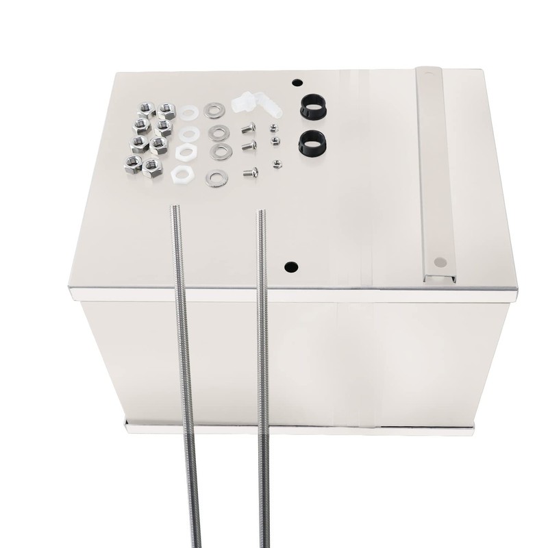 HKAUTOPART Complete Aluminum Battery Box Relocation Kits Compatible with Universal