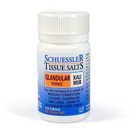 Schuessler Tissue Salts Kali Mur 6X (Glandulartonic) 125Tabs