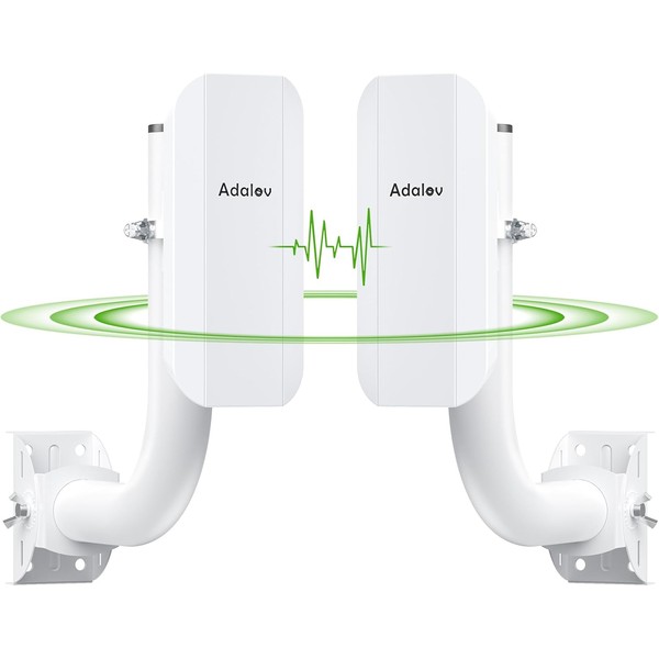 AdaLov CPE362 POE Gigabit Wireless Bridge Support VLAN with 2