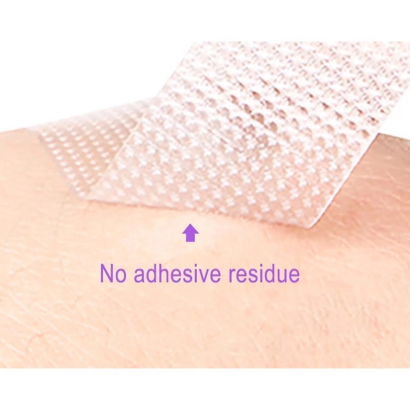 HB 120 Pcs Gentle Transparent Tape Strips - Pain-Free Removal