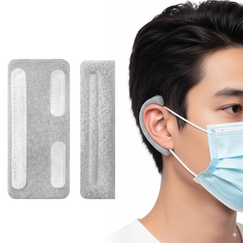 6 Pcs Nasal Cannula Ear Cushions Oxygen Cannula Face Soft