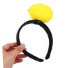 [Beaupretty] 2pcs Funny Headband Dress Up Hair Accessories Lemon