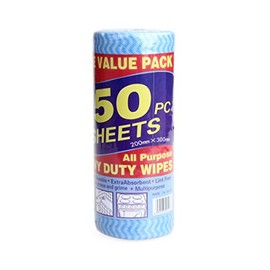 Operitacx 50 Pack Dish Scrubbers Nonstick Kitchen Wipes for Dishes Oven Floor Windows Reusable Cleaning Cloths (Random Colors)