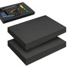 Pack of 2 Grid Foam Foam Black 405 x 305