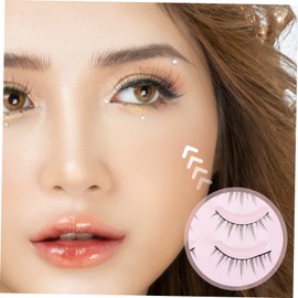 Baluue 5pairs Natural Faux Eyelashes Lightweight Comfortable Beauty Accessory for Makeup for Personal Use Salon Application