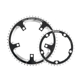 FSA Super Road N10/11 130BCD V14 Chainring - Black, 130 x 53t