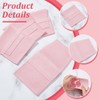nbeads Pack of 24 Pink Microfibre Jewellery Bags, Cosmetic Bag,