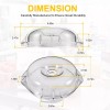 For Robot Coupe 106458S Cutter Bowl Lid for Robot Coupe