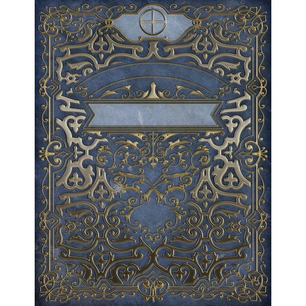 Monogram Gnosticism Sketchbook: Blank Art Pad Notebook Journal (Rustic Two