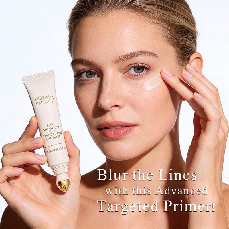 Line Smoother, Fine Line Blurring Primer Makeup - Wrinkle Filler