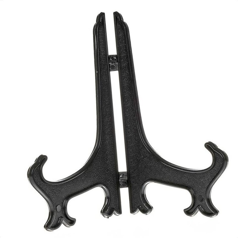 Folding Plate Stand Countertop Display Rack Centerpieces Easel Office Dorm,